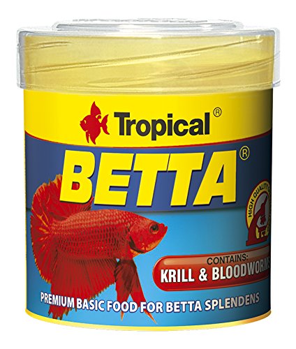 Tropical Betta Copo Forro para Lucha Peces, 50 ml