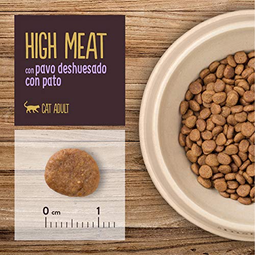 True Instinct High Meat Adult - Pienso para gato adulto con pavo deshuesado 1000 g