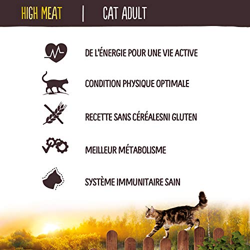 True Instinct High Meat Adult - Pienso para gato adulto con pavo deshuesado 7000 g