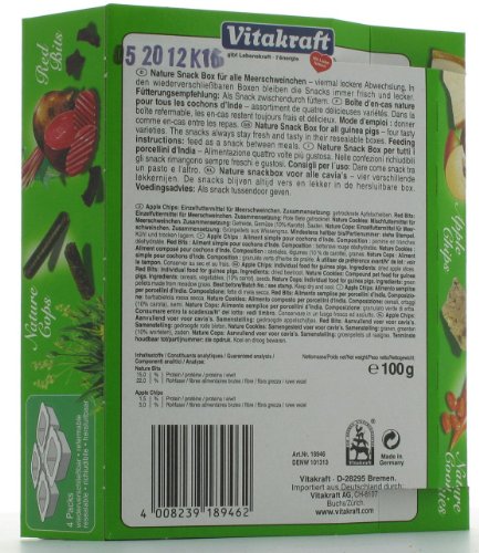 Vitakraft – 18946 – Snack Box Salsas Nature – de Conejillos de Indias – 100 G