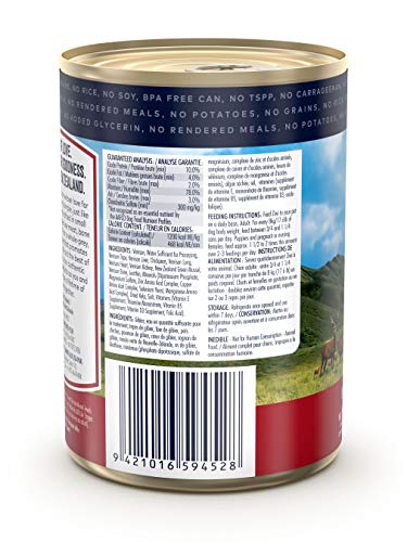 Ziwi Peak Alimento Húmedo para Perro, Sabor Venado - 12 latas de 390 gr
