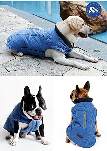 Abrigo de invierno para mascotas, cálido, para perros pequeños, medianos y grandes