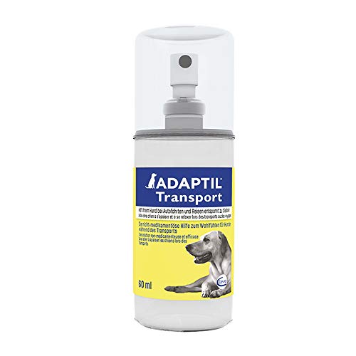 Adaptil Calm Transport Spray, Helps Dog cope with Travelling and Other Short Term Challenges, 60 ml