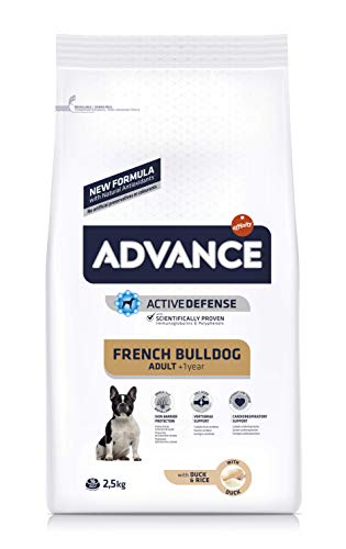 Advance Bulldog Francés - Pienso para Perros de Raza Bulldog francés - 2.5 kg