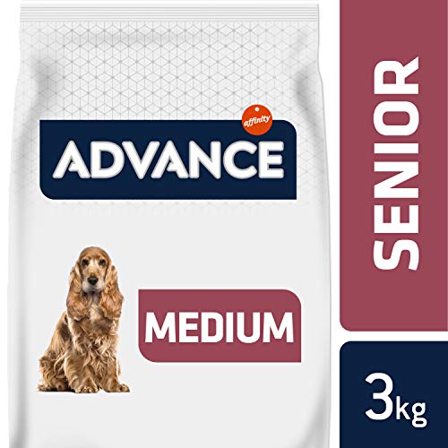 Advance Senior Medium - Pienso para Perros de Edad Avanzada de Razas Medianas - 3 kg