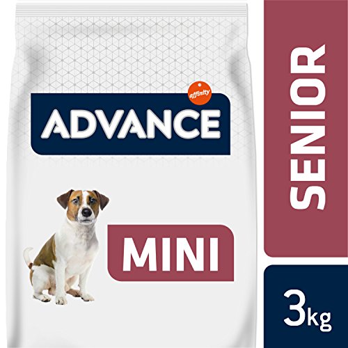 Advance Senior Mini - Pienso para Perros de Edad Avanzada de Razas pequeñas - 3 kg