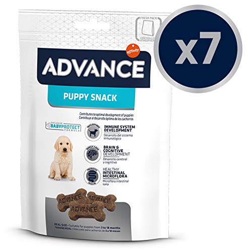 Advance Snacks Para Perro Puppy - Paquete de 7 x 150 gr - Total 1050 gr