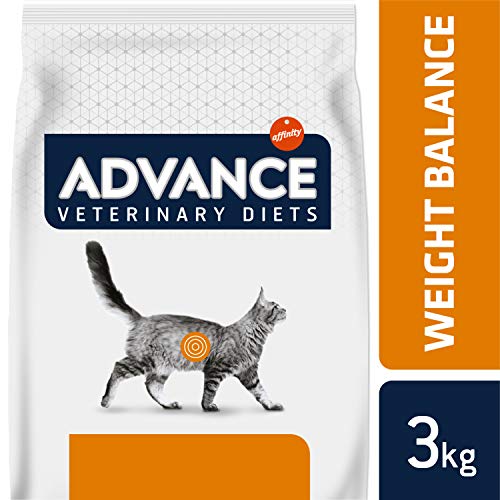 Advance Veterinary Diets Weight Balance - Pienso para gatos con tendencia a la obesidad - 3 kg