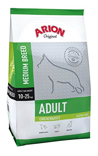 Arion Adult Medium Chicken & Rice Comida para Perros - 12000 gr