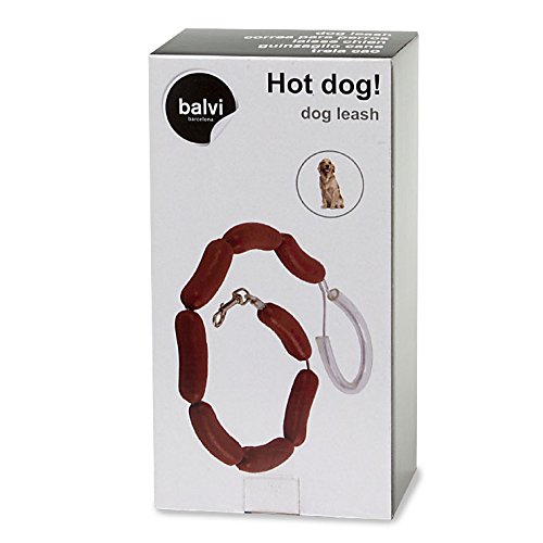 Balvi Correa Perro Hot Dog En Forma de Salchichas Plástico/Metal 108 cm