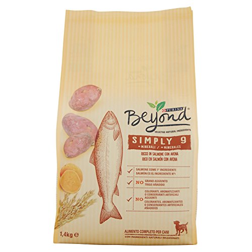 Beyond® Simply 9 Croccantini para Perros Ricco de salmón con Avena 1,4 kg