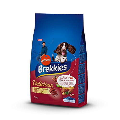 Brekkies Dog - Tender & Delicious Buey 3 Kg