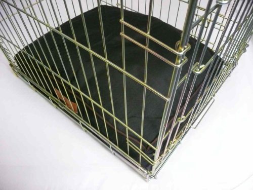 Cama para perro grande de 87 cm x 57 cm, resistente al agua, se ajusta a la jaula o caja de perro Ellie-Bo de 91 cm