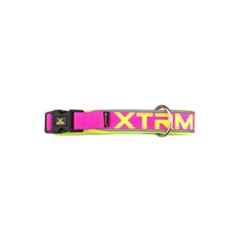 Collar X-TRM Neon Flash Fucsia 20mm x 35-45cm