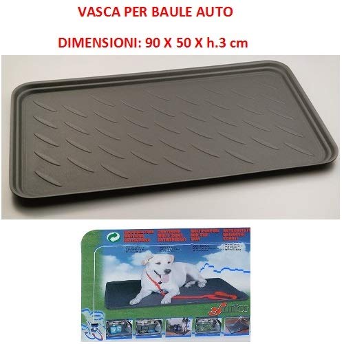 Compatible con Seat Inca Bolsa DE Tronco para Coches Bonnet Trasero Impermeable Adecuado para Transporte DE Perros Animales CONTENEDOR Deslizante Universal 90X50XH.3C