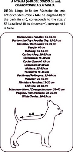 Croci Chaqueta Acolchada específica para Bulldog francés, Bulldog inglés y Carlino para Perros, 47 cm