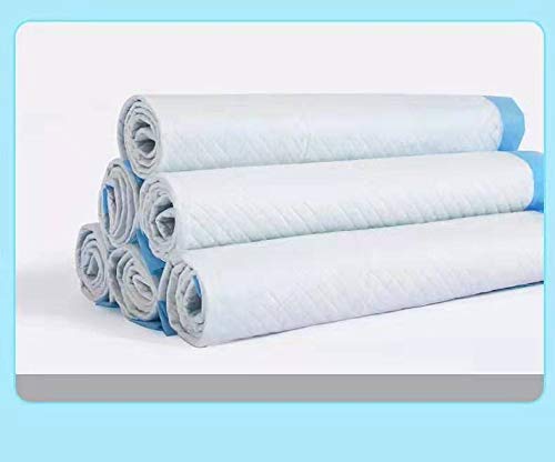 DZL-empapadores Desechables - Empapadores Super-absorbentes, Almohadillas para la incontinencia (XL 60X90CM 40PCS, Blanco)
