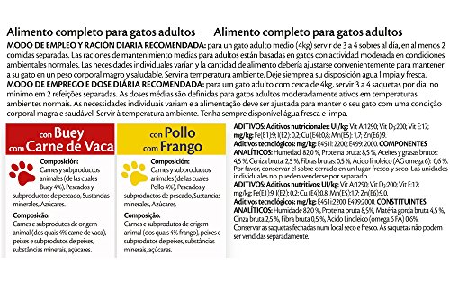 Felix - Comida Húmeda para Gato, Selección De Carnes En gelatina 400 g
