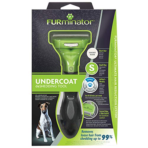 FURminator® Undercoat deShedding Tool para perros pequeños de pelo corto