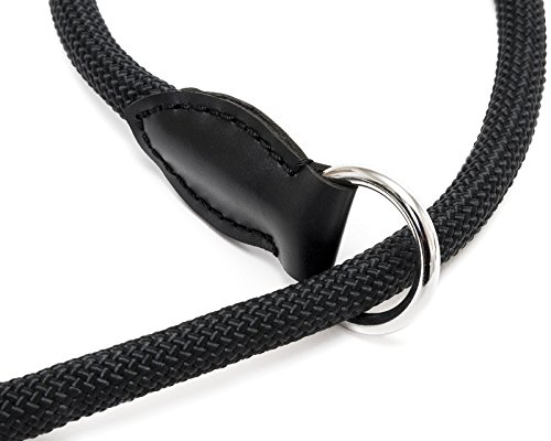 Happilax - Collar de Cuerda para Perro Mediano con Tope Ajustable