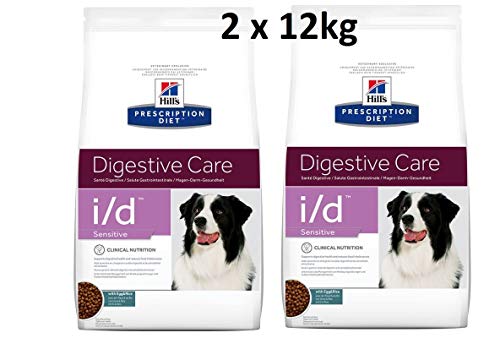 Hills Prescription Diet i/d Sensitive: 2 x 12 kg Digestive Care Comida para perros con pollo