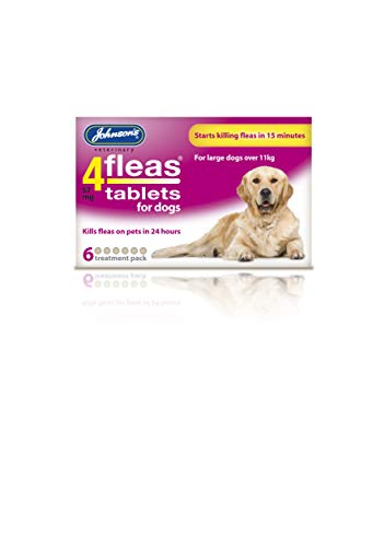 Johnsons 4 Fleas Pantalla Spot de Perro Cachorro 3 Mes protección de pulgas