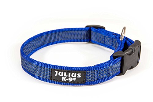 Julius-K9 Collar Color & Gray, 25 mm (39-65 cm), Azul-Gris