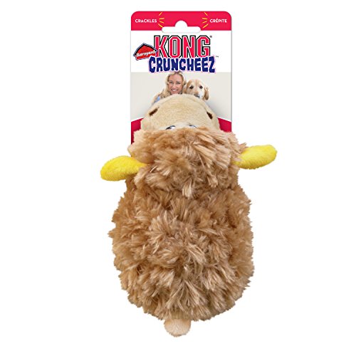 KONG - Cruncheez Barnyard Sheep - Suave juguete de peluche - Para Perros Grandes