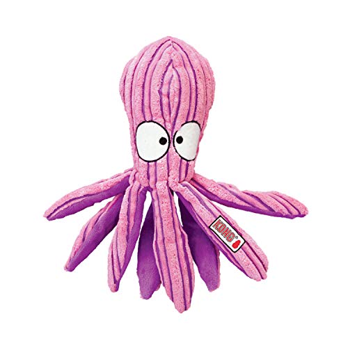 KONG - CuteSeas Octopus - Peluche de Pana para Perros - para Perros Grandes