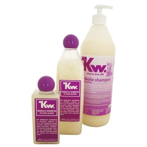 kw Champú de Aceite de Visón 1000ml 1 litro peluquería Canina
