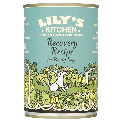 Lily's Kitchen Recovery Receta 400 g cada lata (Pack de 3)