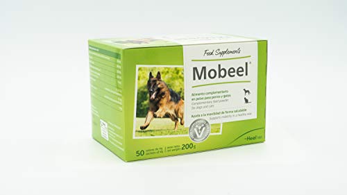 Mobeel Alimento complementario en polvo para perros y gatos - 50 Sobres de 4g (Total: 200 g)