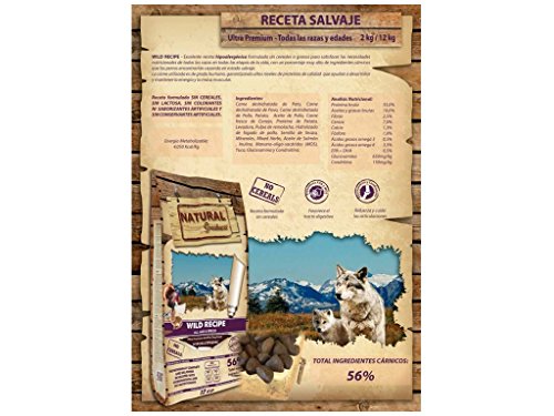 Natural Greatness Wild Recipe Alimento Seco Completo para Perros - 12000 gr