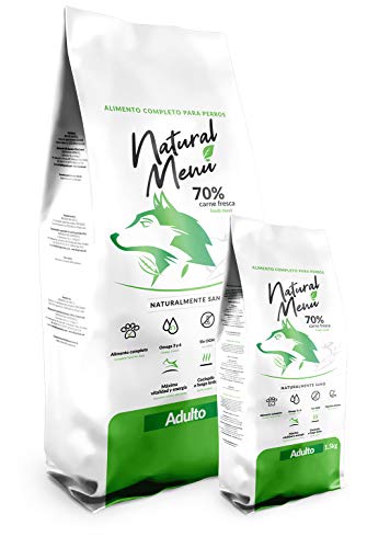 Natural Menu Adulto Comida para Mascotas - 5000 gr