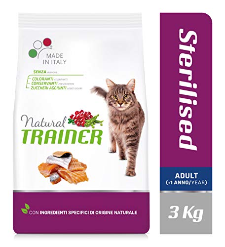 Natural TR. Gato Adult Sterilised Salmón kg. 3