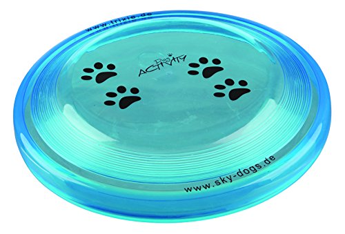 Perro actividad Disco Bite prueba Frisbee perrito Formación recuperar juguete dos tamaños, Colores Surtidos