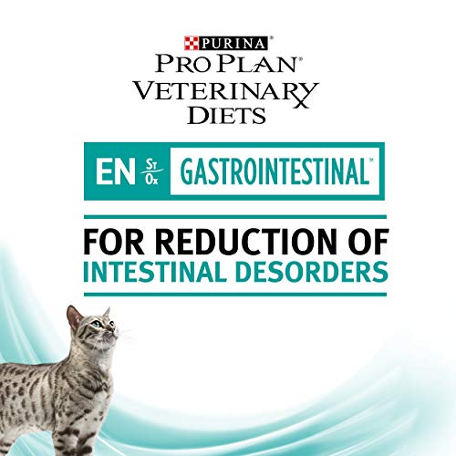 Pro Plan Dietas Veterinary Feline EN Gastrointestinal Dry Cat Food 195g - Caja de 24