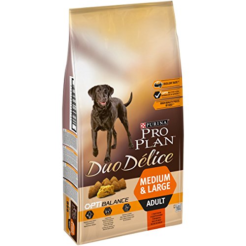 Pro Plan Duo Delice -Rico en carne de res - 10 kg - Comida seca para perros
