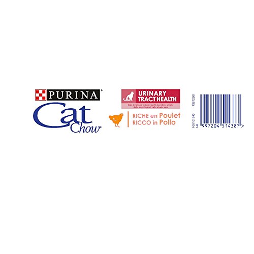 Purina Cat Chow Comida Seco para Gatos Adultos Cuidado Tracto Urinario Rico en Pollo - 1.5 Kg