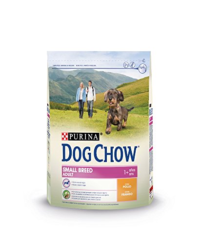 Purina Dog Chow Comida Seco para Perro Adulto Raza Pequeña con Pollo - 2.5 Kg