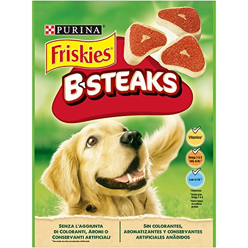 Purina Friskies B-Steaks golosinas y chuches para perros 5 x 150 g