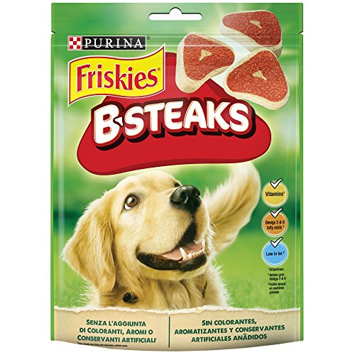 Purina Friskies B-Steaks golosinas y chuches para perros 5 x 150 g