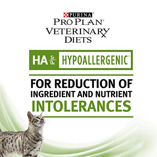 Purina Pro Plan Vet Feline Ha Pienso Hipoalergénico para Gatos Alérgicos o Intolerantes 1,3 kg