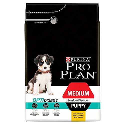 Purina ProPlan Medium Puppy Digest pienos para perro cachorro Pollo 3 Kg