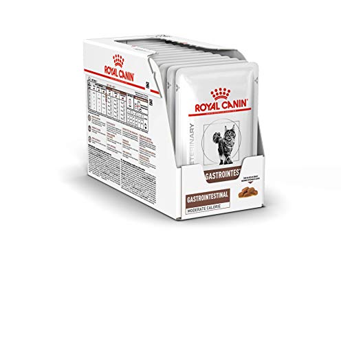 Royal Canin Gastro Intestinal, Alimento Húmedo para Gato, Pack de 12 x 100 g