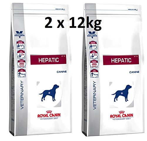 Royal Canin Veterinary Diet Canine Hepatic HF 16 2 x 12 kg
