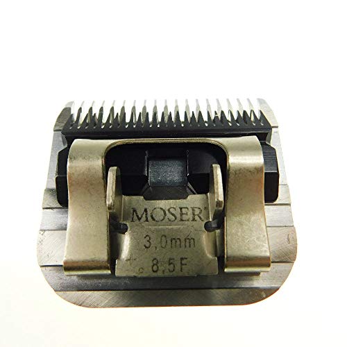 Samsebaer Edition Moser "Snap On" - Cabezal de corte, todos los tamaños, p. ej.: Moser Max 45 + max 50, Aesculap, Oster y Andis. Modelos según descripción (1/10, 1/20, 1, 2, 2.3, 2.5, 3, 5, 7, 9 mm). 50F 40F 30F10F 10W 9F 8.5F 7F 5F 4F, 3 mm