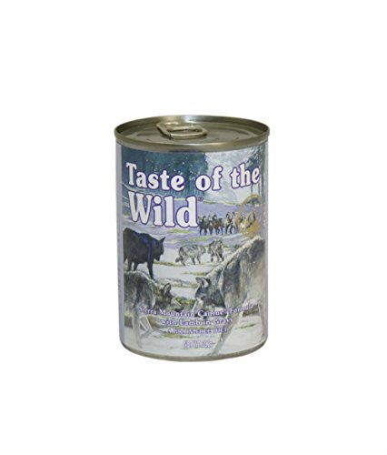 Taste of the Wild Taste Canine Adult Sierra Mountain Cordero Lata, 12 x 390 g, 12