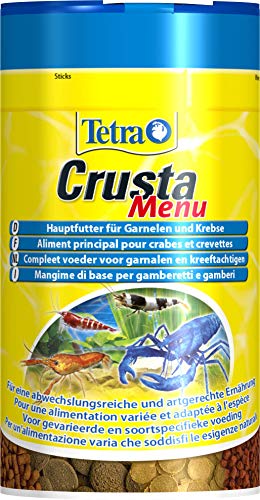 Tetra Crusta & Crab Alimento Principal para gambas, cangrejos y cangrejos de Tierra, Diferentes Formas de presentación