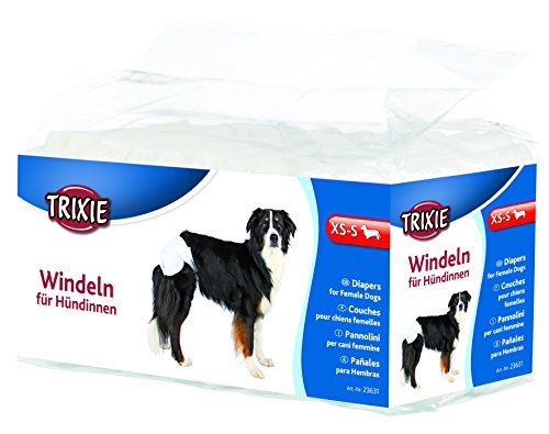 Trixie 12 Pañales Perros Ultra absorbentes, XS-S
